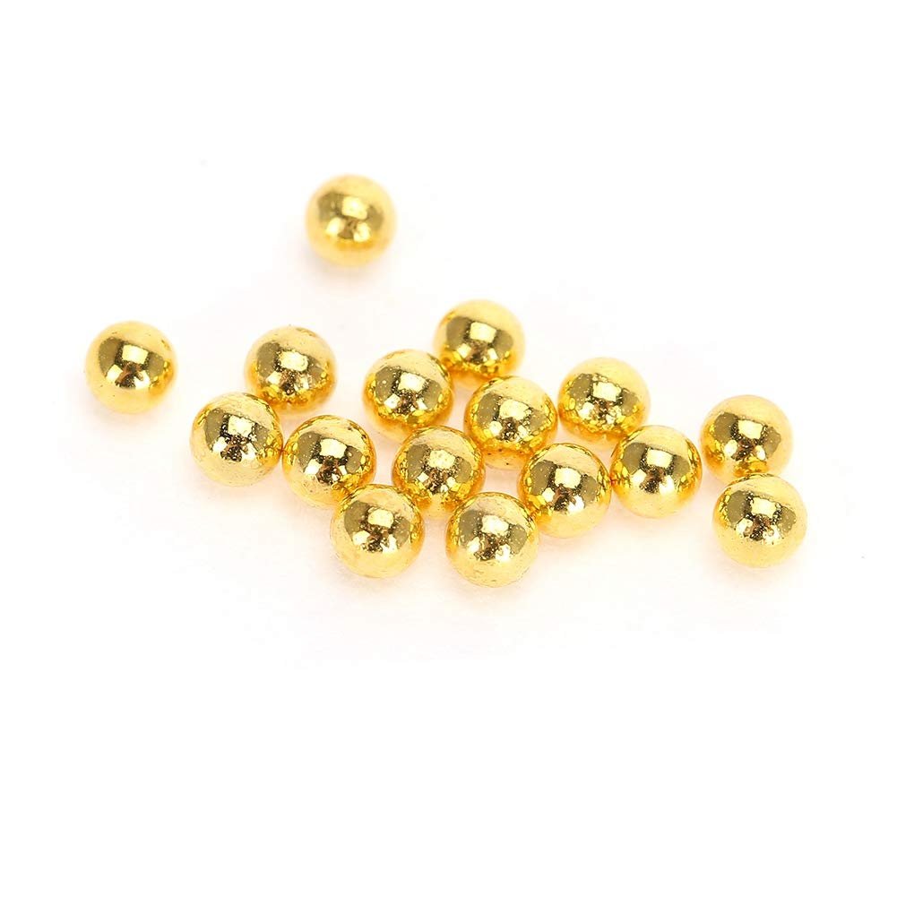 Украшения для ногтей Стальные шарики 0.5 мм-3.0 мм Золотой, фото №9