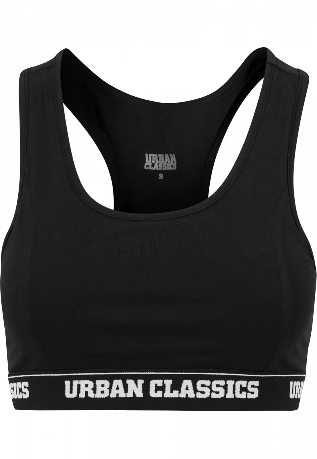 Спортивный топ-бра Urban Classics Logo Bra, фото №1 Спортивный топ-бра Urban Classics Logo Bra, фото №1