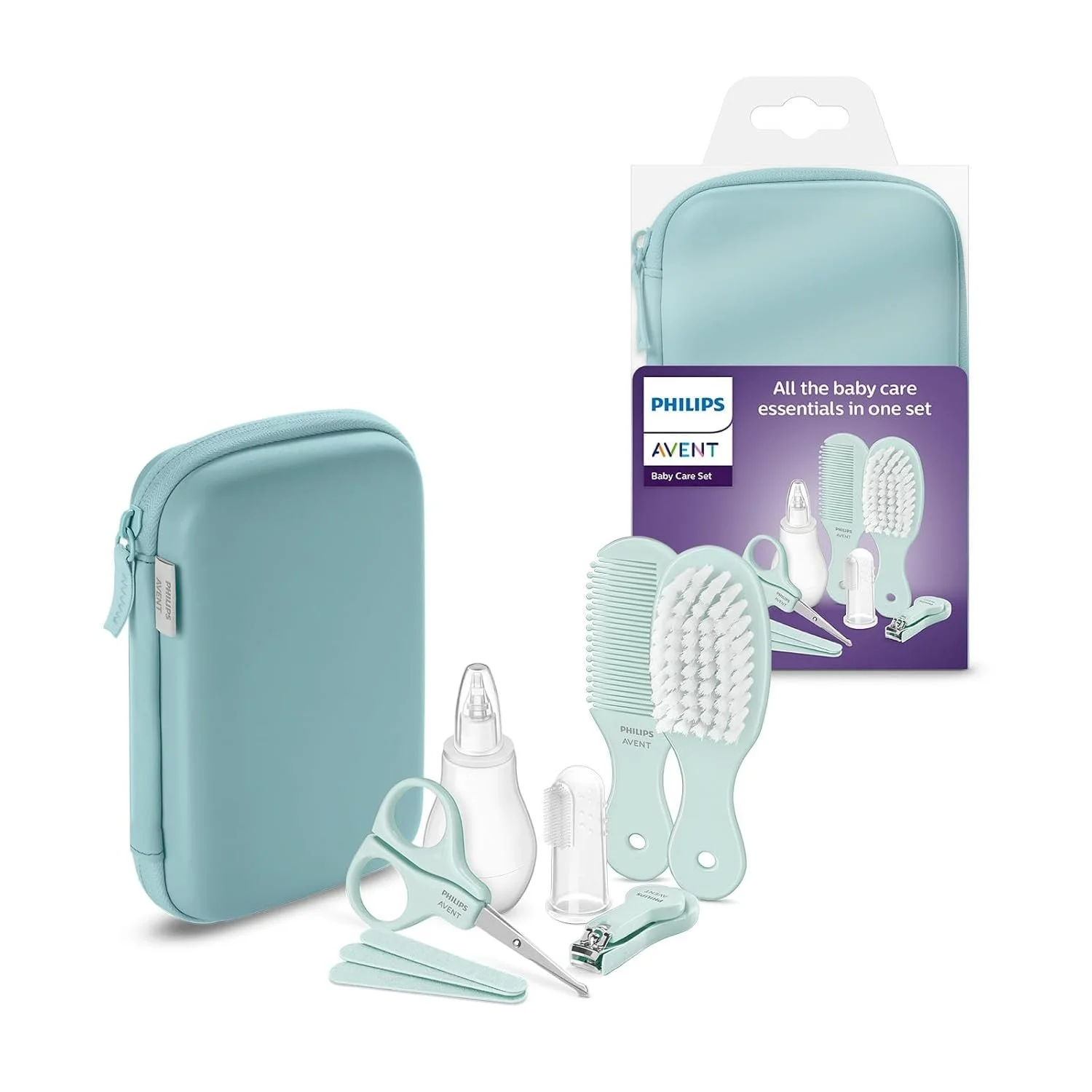 Набір відеоняня Philips Avent SCD951/26 WiFi 1080p + набір для догляду SCH401/00 9 предметів, фото №6