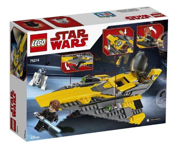 Конструктор LEGO Star Wars Звёздный истребитель Энакина 75214, фото №7