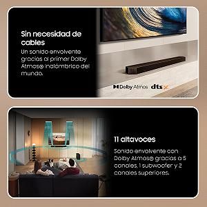 Саундбар SAMSUNG HW-Q800D/ZF Dolby Atmos Wireless 5.1.2 2024 synthetic.ua - Фото 1
