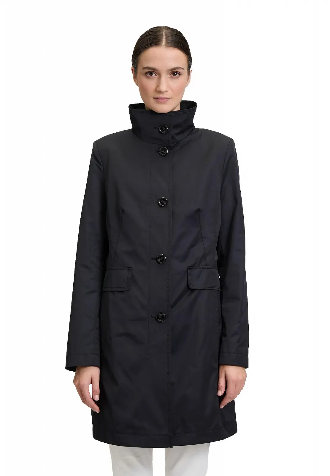 Жіноче літнє пальто Gil Bret зі стійким коміром, фото №1 Жіноче літнє пальто Gil Bret зі стійким коміром, фото №1