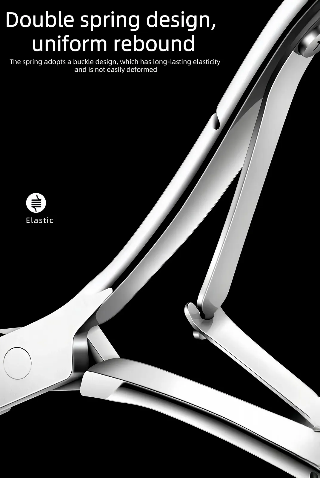 Набор для маникюра 2 предмета, серебряный, фото №3