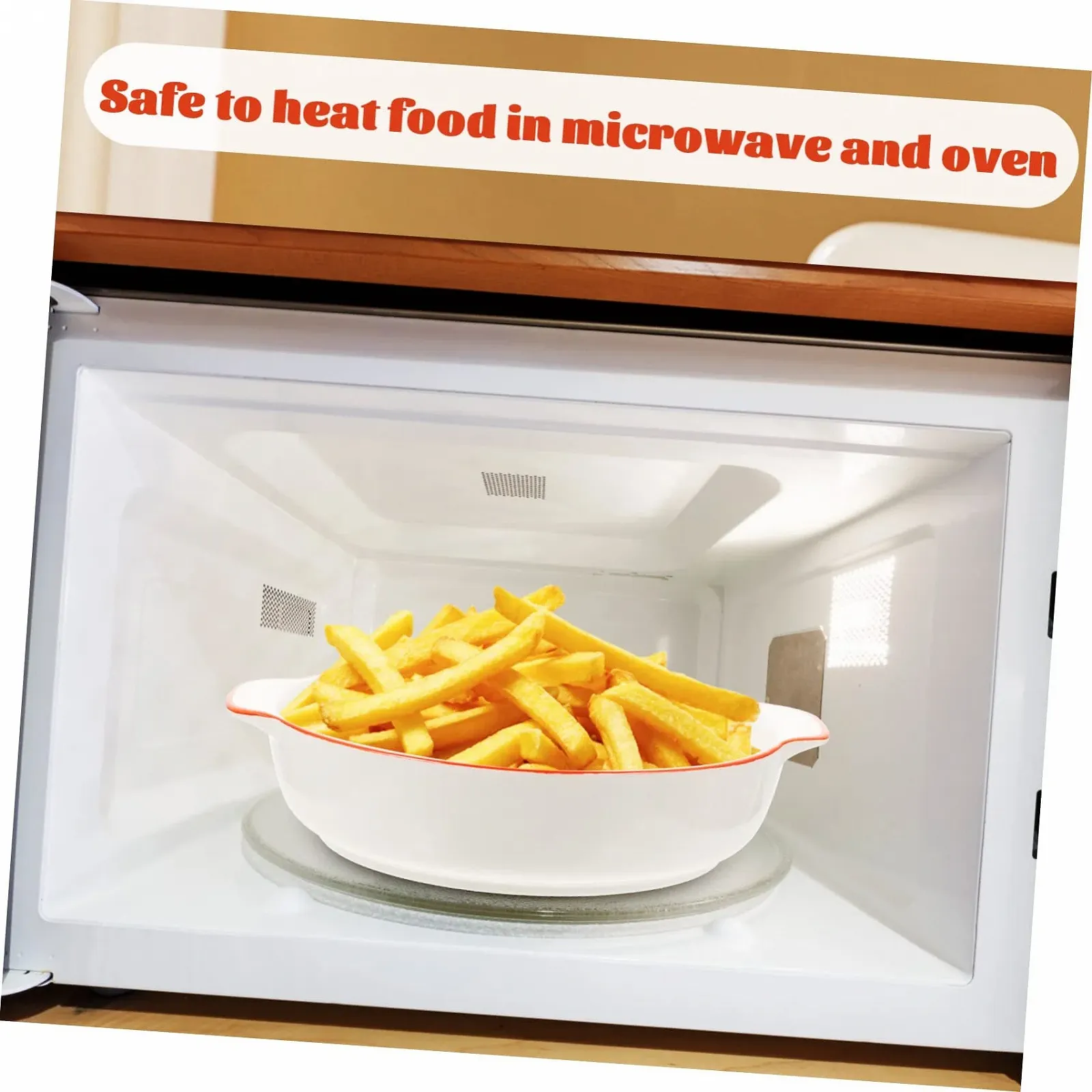 Форма для запекания керамическая тарелка миска для аэрофритюрницы, фото №9 Форма для запекания керамическая тарелка миска для аэрофритюрницы, фото №9