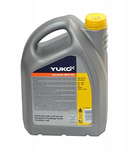 Масло YUKO DYNAMIC 15W-40 SAE API SG/CD 5L арт.маз281 ціна на synthetic.ua - Фото 1 Масло YUKO DYNAMIC 15W-40 SAE API SG/CD 5L арт.маз281 synthetic.ua - Фото 1