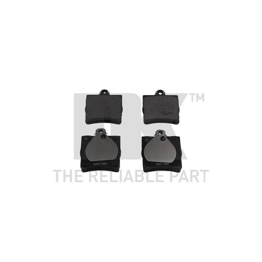 Комплект гальмівних колодок, дискове гальмо NK 223335 для CHRYSLER MERCEDES-BENZ задня вісь, фото №1 Комплект гальмівних колодок, дискове гальмо NK 223335 для CHRYSLER MERCEDES-BENZ задня вісь, фото №1