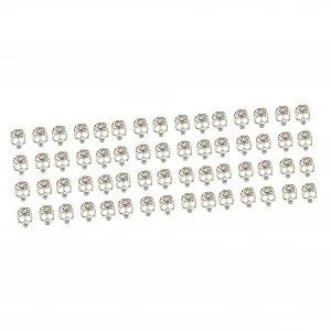 Кристалл для ногтей ABOOFAN Блестящий, 3 набора. Аксессуары для украшения ногтей. 20 штук x 3 - Фото 1