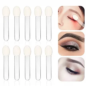 Пензлі для підводки IUNSER Односторонній аплікатор-спонж для макіяжу 10 штук synthetic.ua - Фото 1