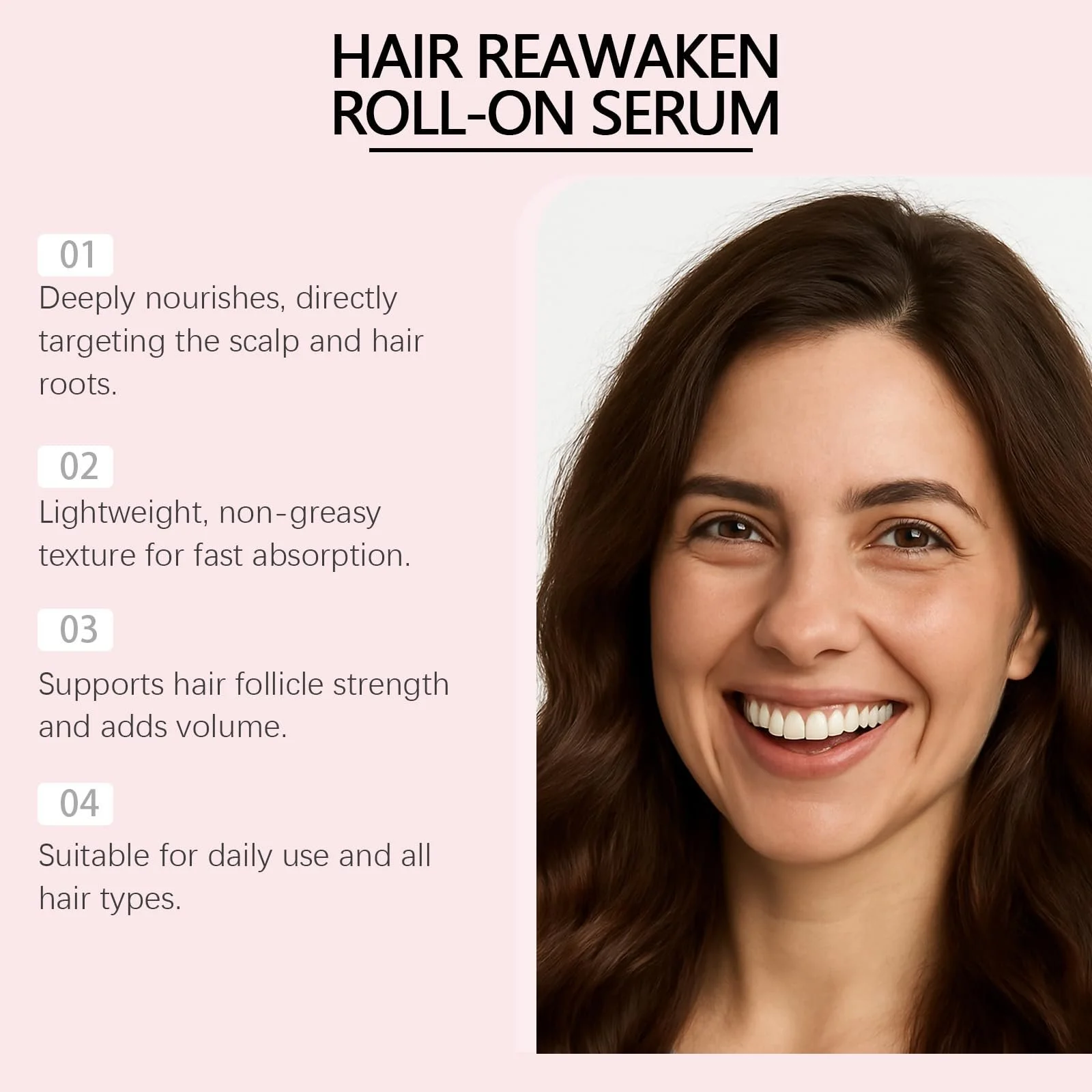 Сироватка для волосся Roll On, Сироватка для волосся з роликом, Сироватка для шкіри голови, 56 мл, фото №6 Сироватка для волосся Roll On, Сироватка для волосся з роликом, Сироватка для шкіри голови, 56 мл, фото №6