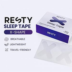 Пластир для рота проти хропіння для дорослих та дітей, Х-подібний synthetic.ua - Фото 1