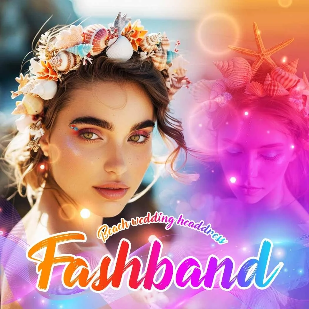 Обруч для волосся з морською зіркою, фото №6