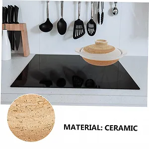 Кастрюля керамическая жаростойкая японский стиль с крышкой для тушения synthetic.ua - Фото 1