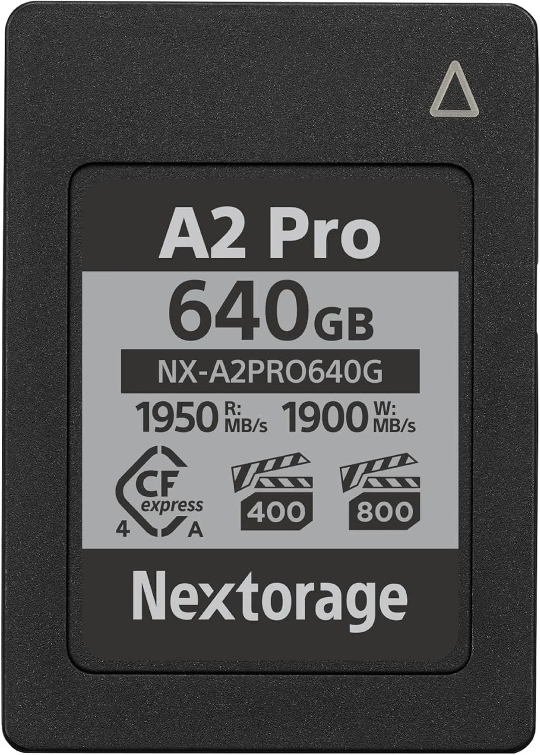 Карта памяти Nextorage A2PRO NX-A2PRO640G 640GB CFexpress Type A VPG 800 VPG 400, фото №1 Карта памяти Nextorage A2PRO NX-A2PRO640G 640GB CFexpress Type A VPG 800 VPG 400, фото №1