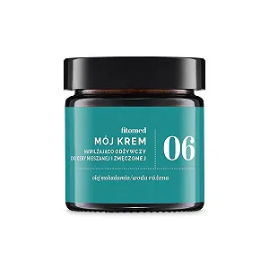 Крем для обличчя Fitomed Naturkosmetik для втомленої комбінованої шкіри зволожувальний веганський з гіалуроновою кислотою 55 г - Фото 1