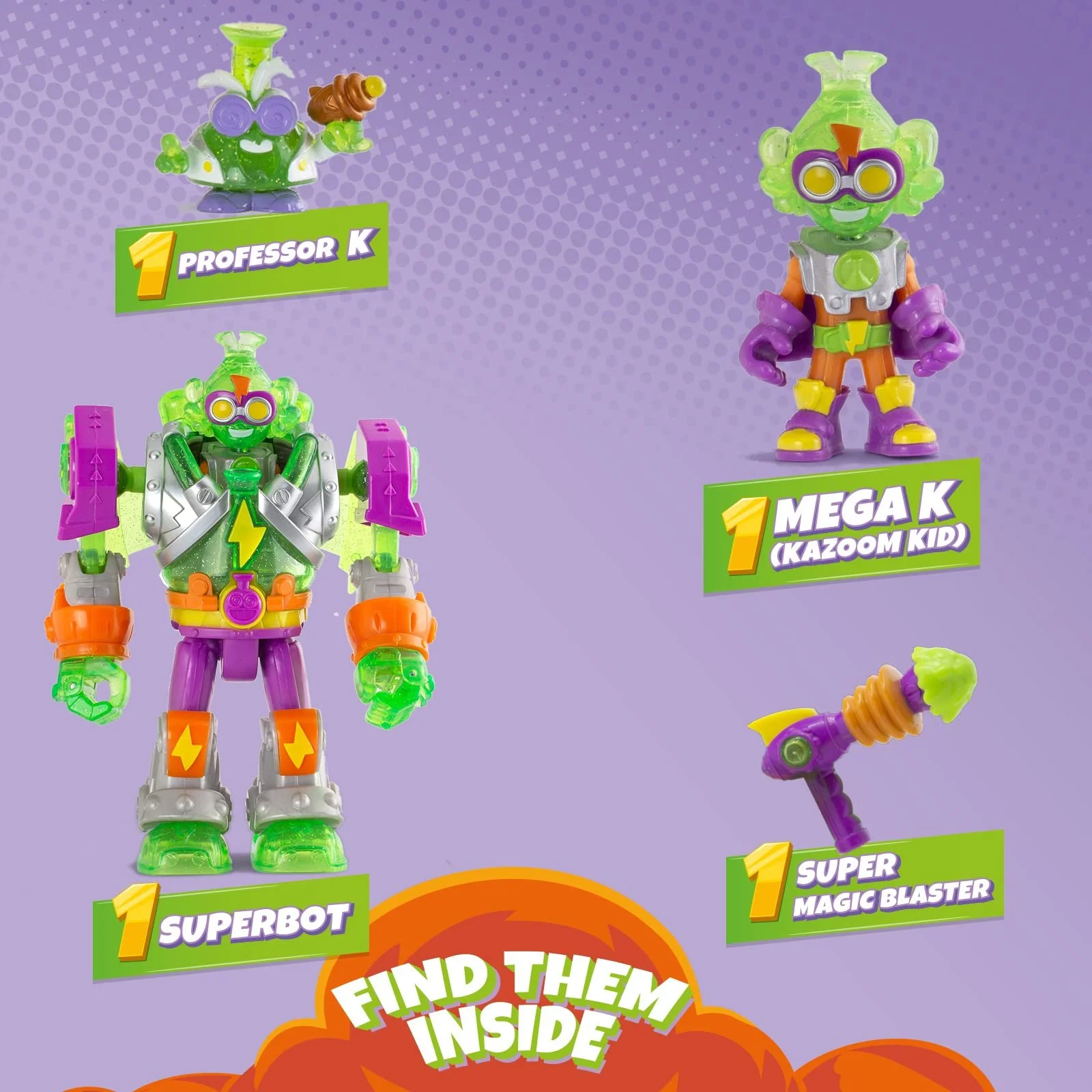 Фигурка-робот Superthings Mega-K Superbot Villain Robot, фото №3