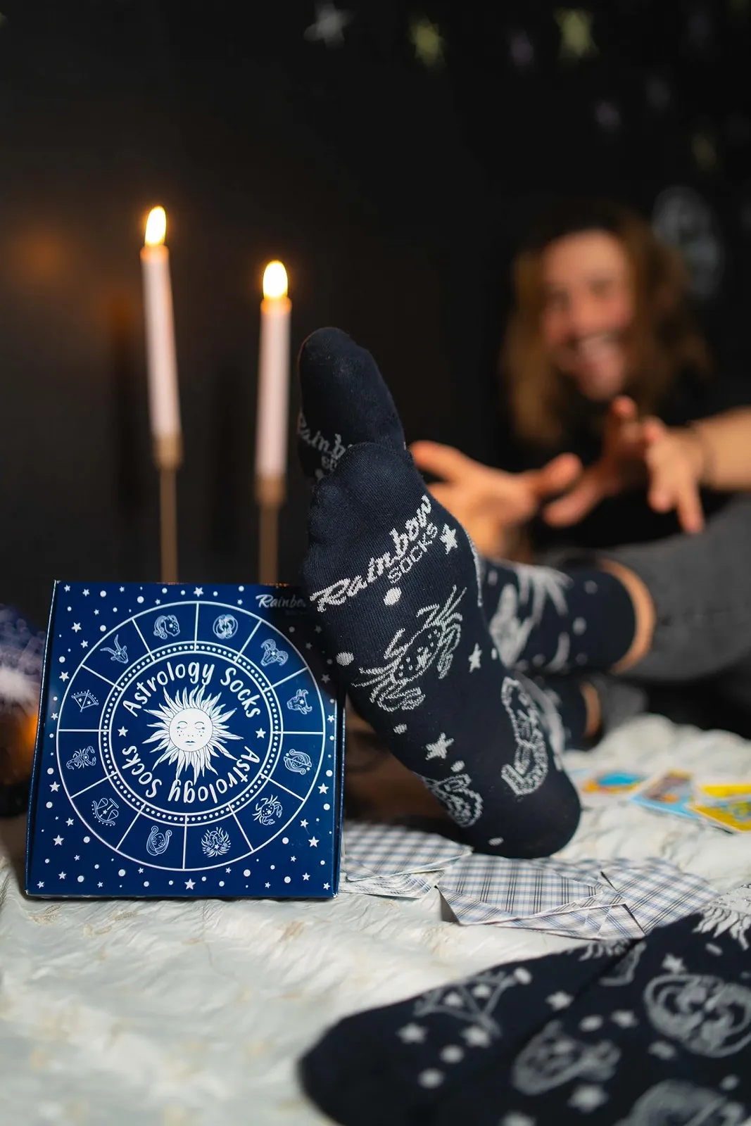 Шкарпетки Rainbow Socks Astrology Box - Жіночі Чоловічі - 1 Пара, фото №6