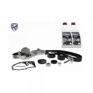 Водяной насос и комплект ремня ГРМ VAICO EXPERT KITS + V46-50024 для BMW LADA NISSAN - Фото 1