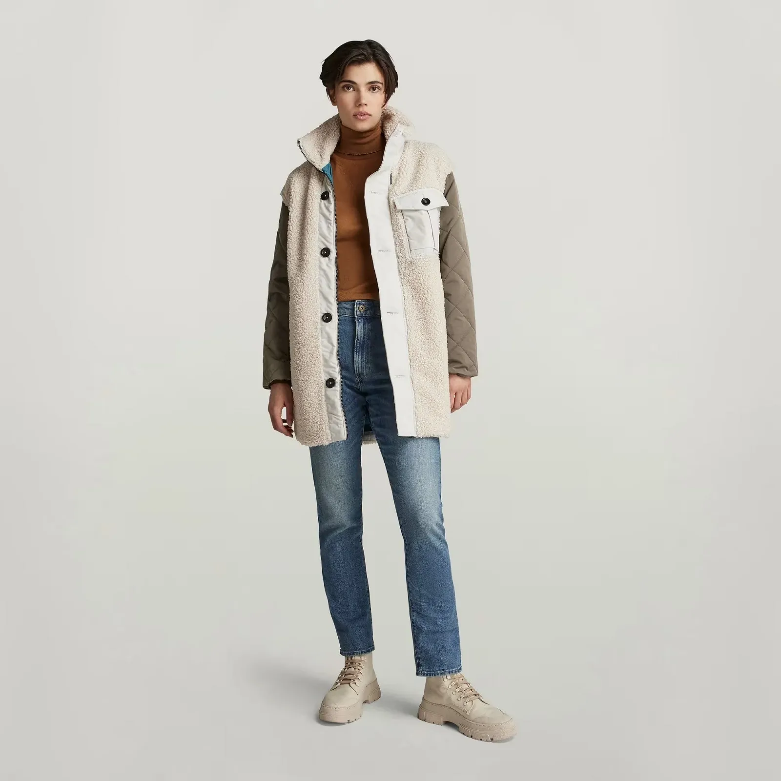 Жіночий светр G-Star RAW Core Roll Neck Knit - S, фото №5 Жіночий светр G-Star RAW Core Roll Neck Knit - S, фото №5