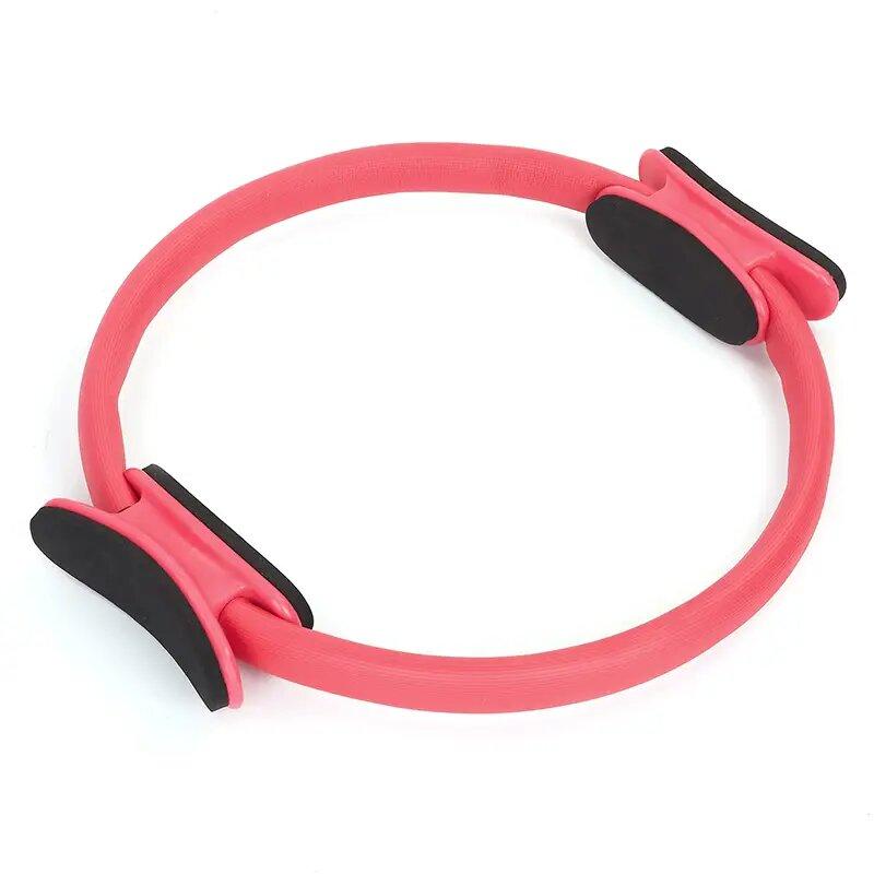 Кольцо для пилатеса фитнеса и йоги Pink Изотоническое, фото №1