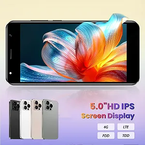 Смартфон 4G LTE 2GB RAM 16GB ROM 128GB TF Dual SIM 4-Core 5.0" Grey25 synthetic.ua - Фото 1