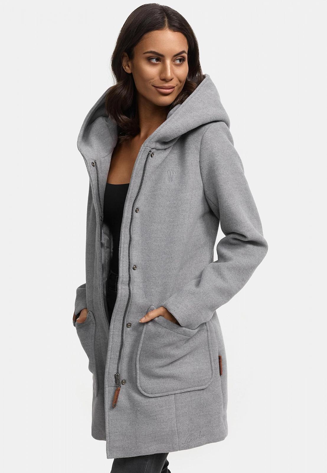Вовняне пальто Maikoo Жіноче, Тепле з капюшоном, фото №5