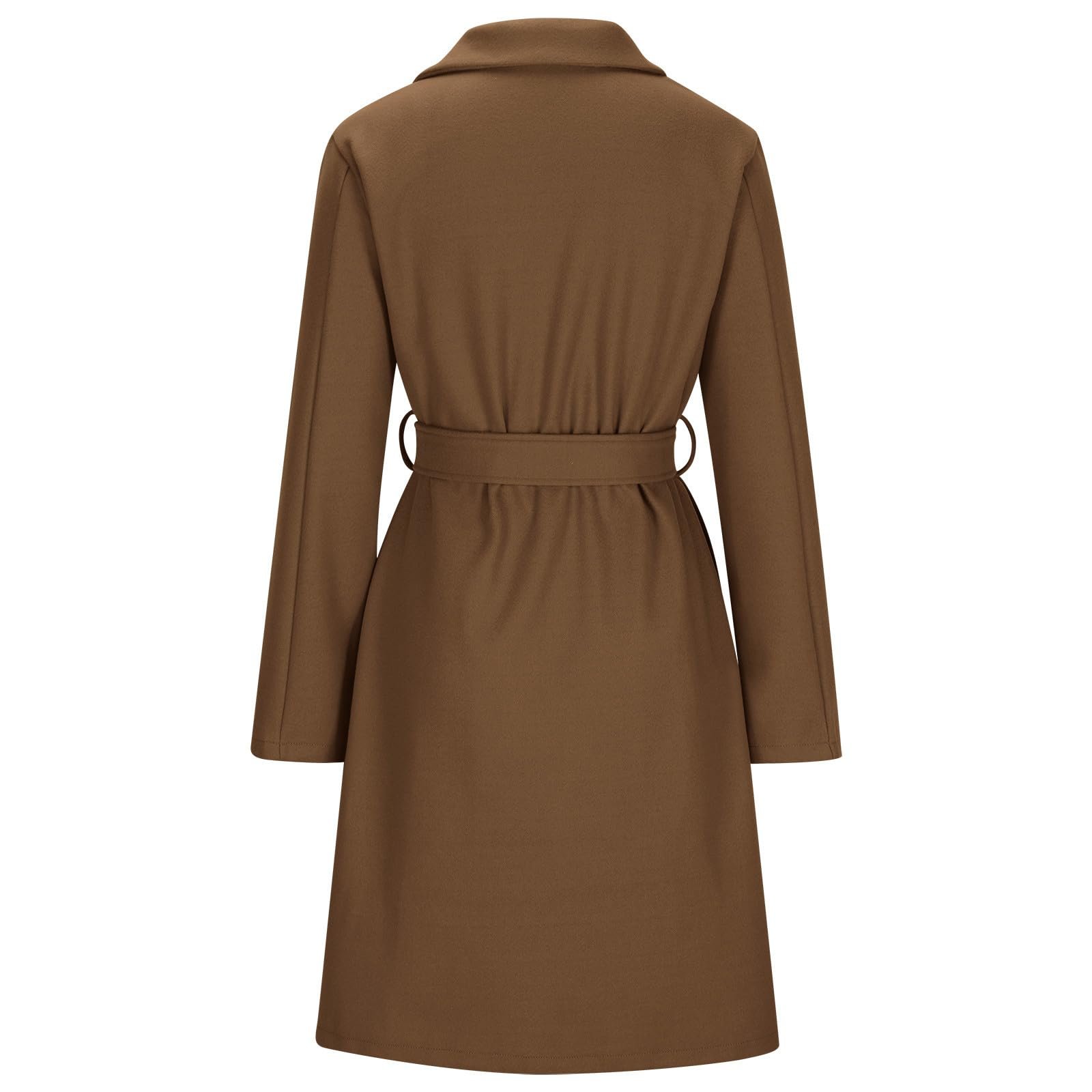 Тренч Жіночий з поясом Довгий до коліна, фото №4 Тренч Жіночий з поясом Довгий до коліна, фото №4