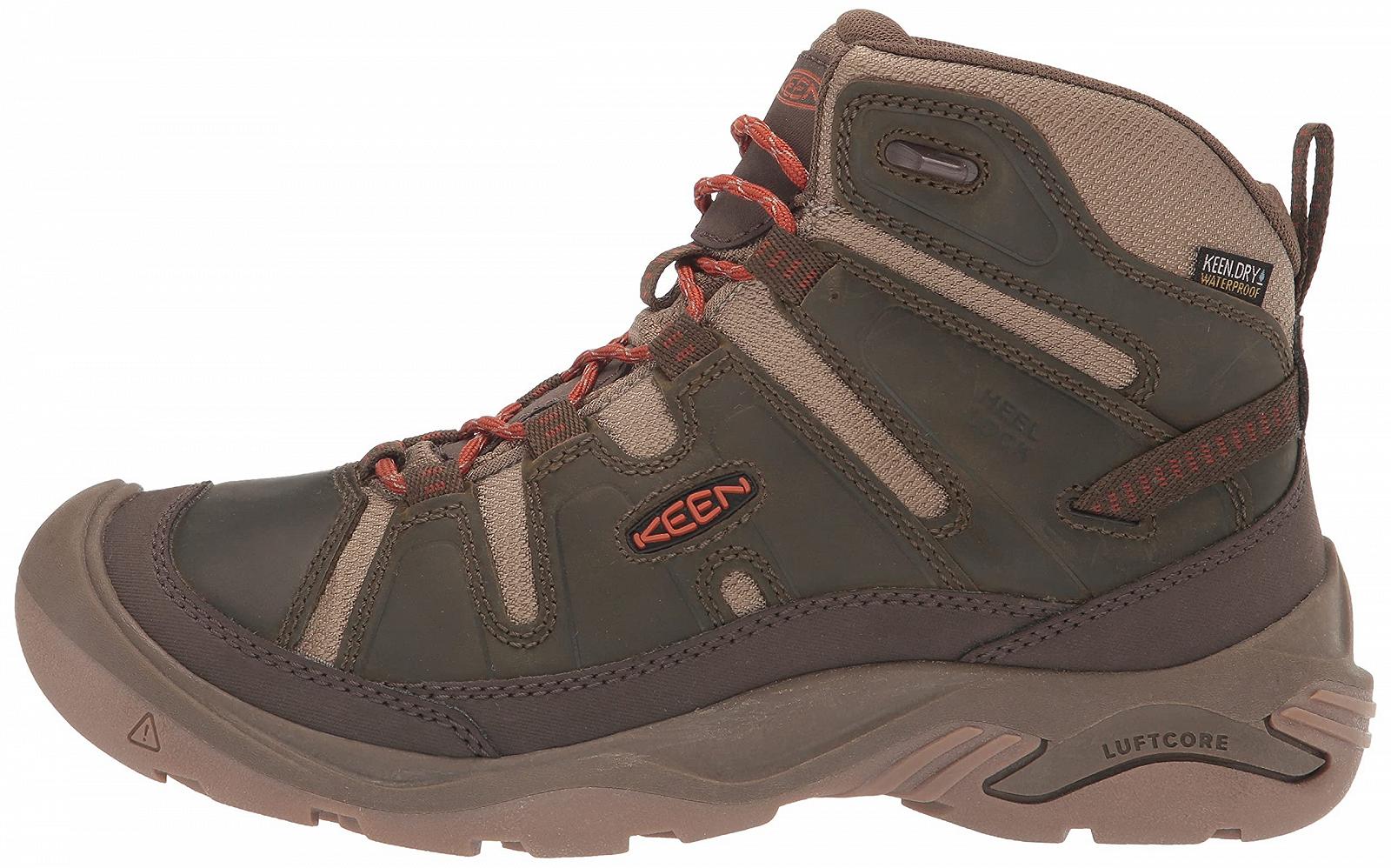 Чоловічі черевики KEEN Circadia Mid Waterproof для хайкінгу, фото №8