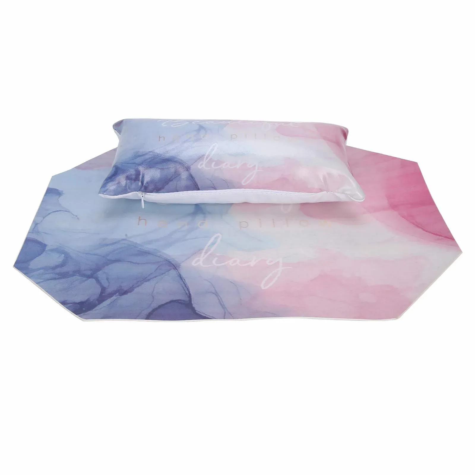 Подушка для манікюру PU шкіра Smudged style, фото №6