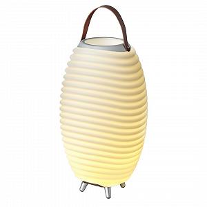 Портативна лампа-Портативна колонка Kooduu Synergy 50 з охолоджувачем для вина, Dimmable LED Light, Безпровідний Портативна колонка Bluetooth і тримач для пляшок вина, для внутрішнього та зовнішнього декору, середній - Фото 1