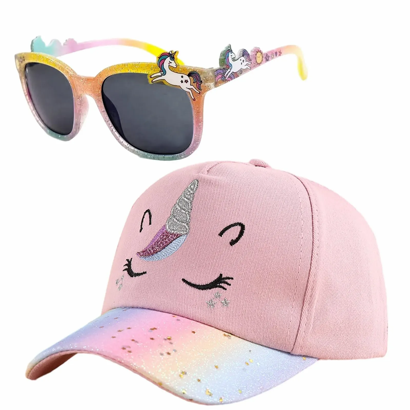 Бейсболка Matreeglam Unicorn з окулярами Snapback, фото №1