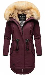 Женская зимняя куртка Navahoo B660, длинная парка с искусственным мехом - Фото 1