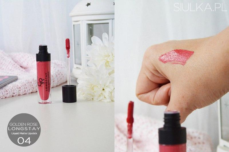 Матова рідкісна мада для губ Golden Rose LongStay liquid Matte Lipstick 4, фото №2