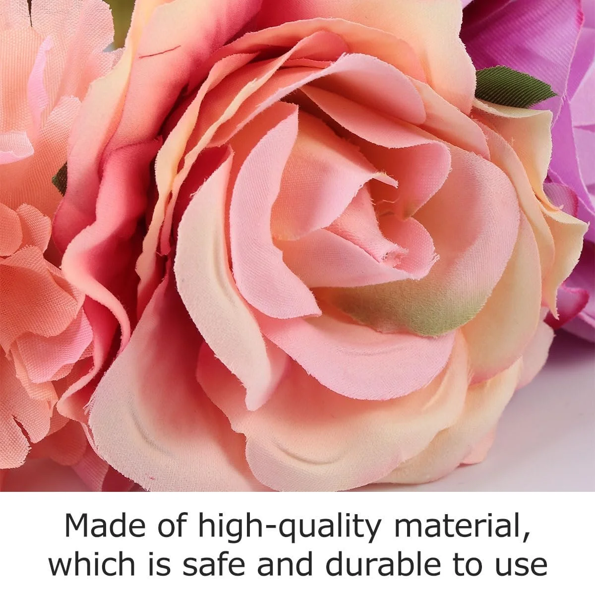 Обруч для волосся з трояндами Healeved, рожевий, 18 x 12 x 7 см, фото №3