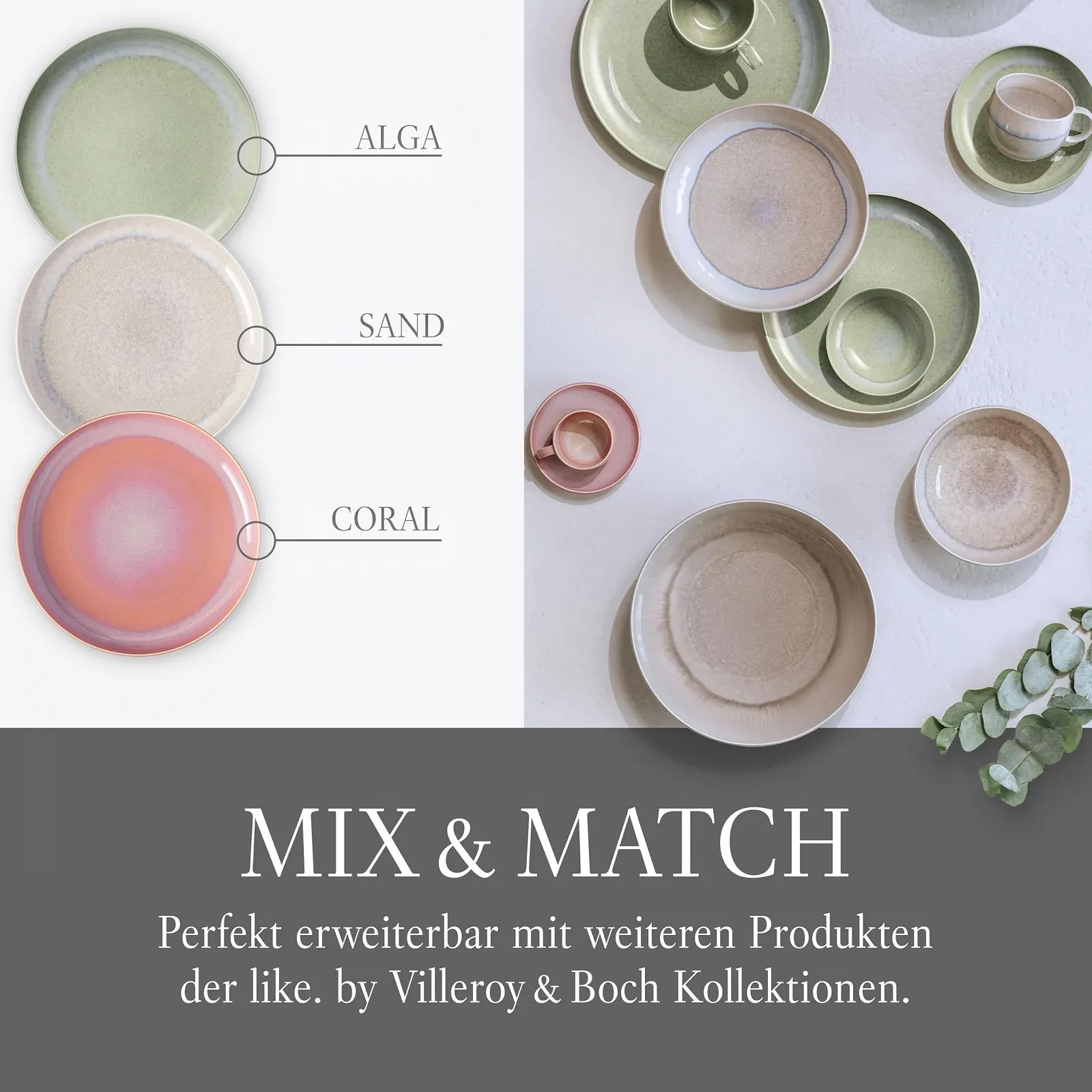 Миска Villeroy & Boch Perlemor Coral 26 см, фото №6