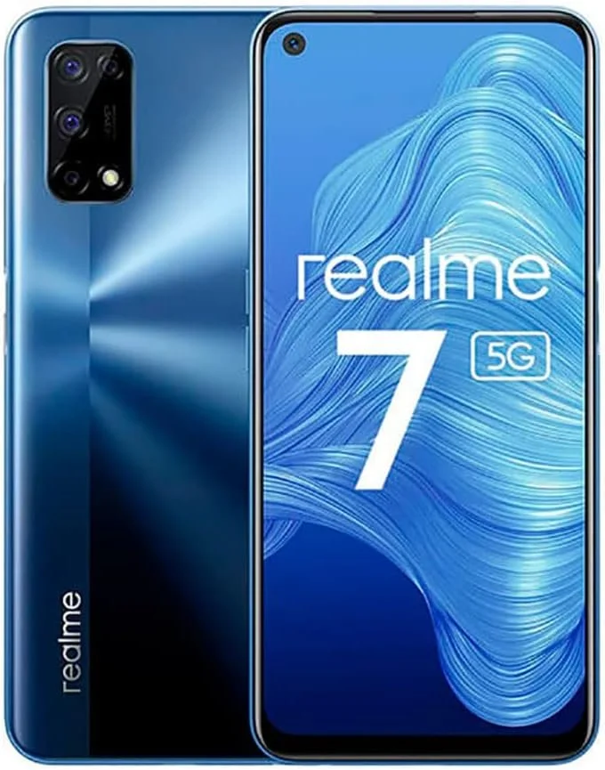 Смартфон 6.5" Realme 7 6/128Gb 4G 2-SIM NFC 48/16Мп 8 ядер Android 13 Baltic Blue, фото №1