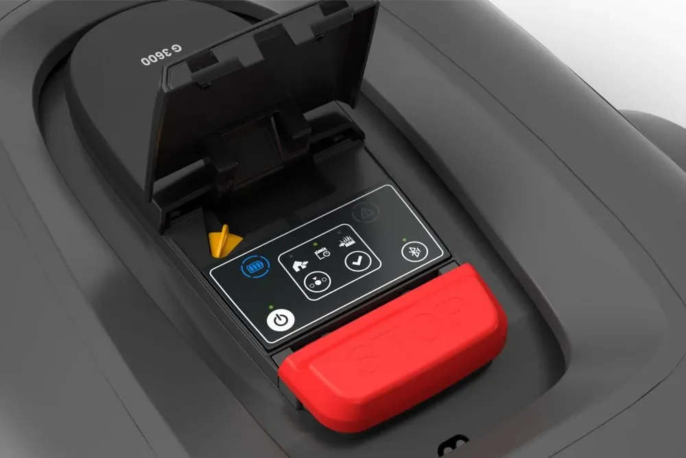 Газонокосилка-робот Stiga G 3600 / Аккумуляторная / 270 мин работы / 4G GPS APP-управление / до 3600 м² / 26 см ширина кошения / Серый, фото №6 Газонокосилка-робот Stiga G 3600 / Аккумуляторная / 270 мин работы / 4G GPS APP-управление / до 3600 м² / 26 см ширина кошения / Серый, фото №6