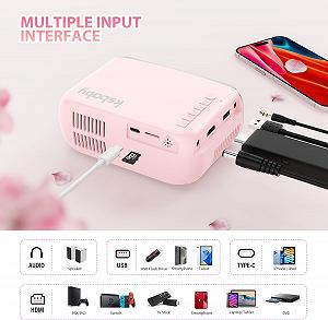 Проектор ksbaby VF270 HD Bluetooth synthetic.ua - Фото 1