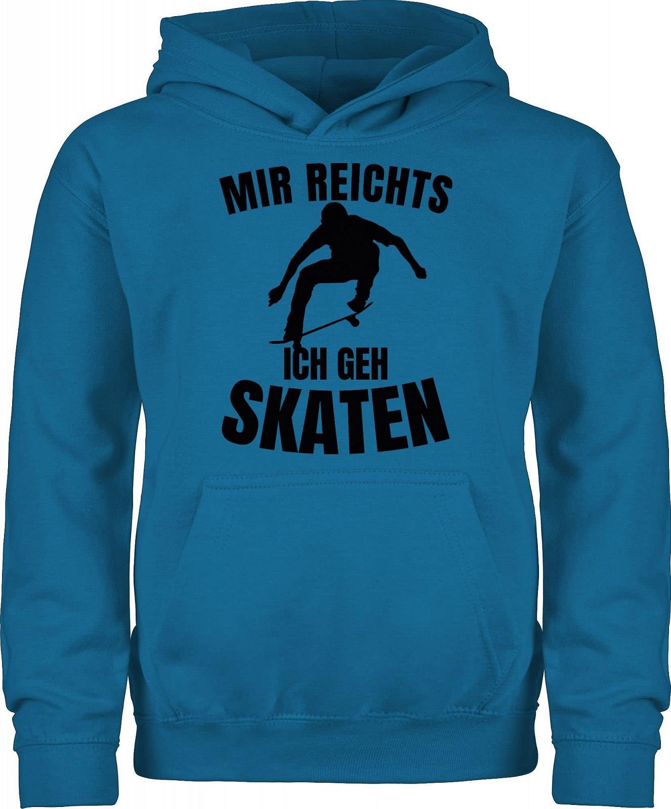 Детская Толстовка Shirtracer Mir reichts ich Geh Skating Черный, фото №1