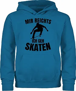 Дитяча Толстовка Shirtracer Mir reichts ich Geh Skating - Фото 1