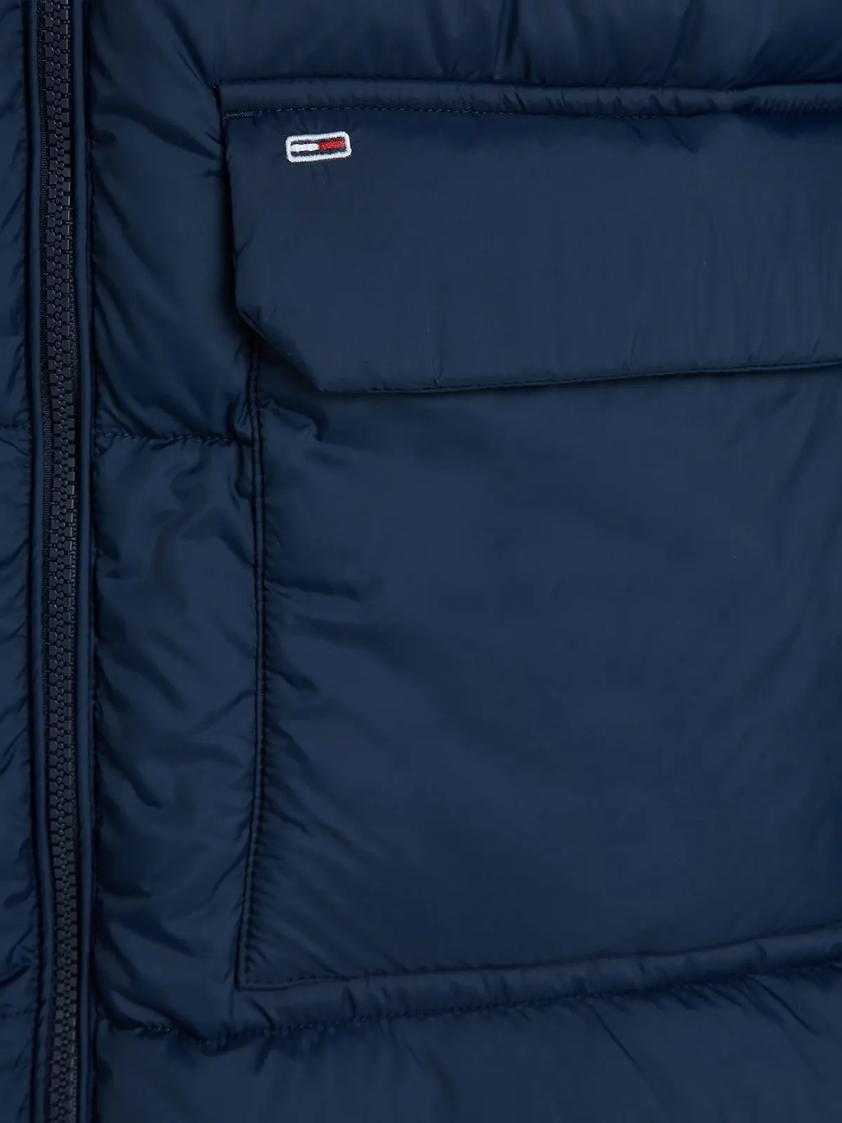 Пуховик Tommy Jeans Midi Puffer з капюшоном, фото №4 Пуховик Tommy Jeans Midi Puffer з капюшоном, фото №4