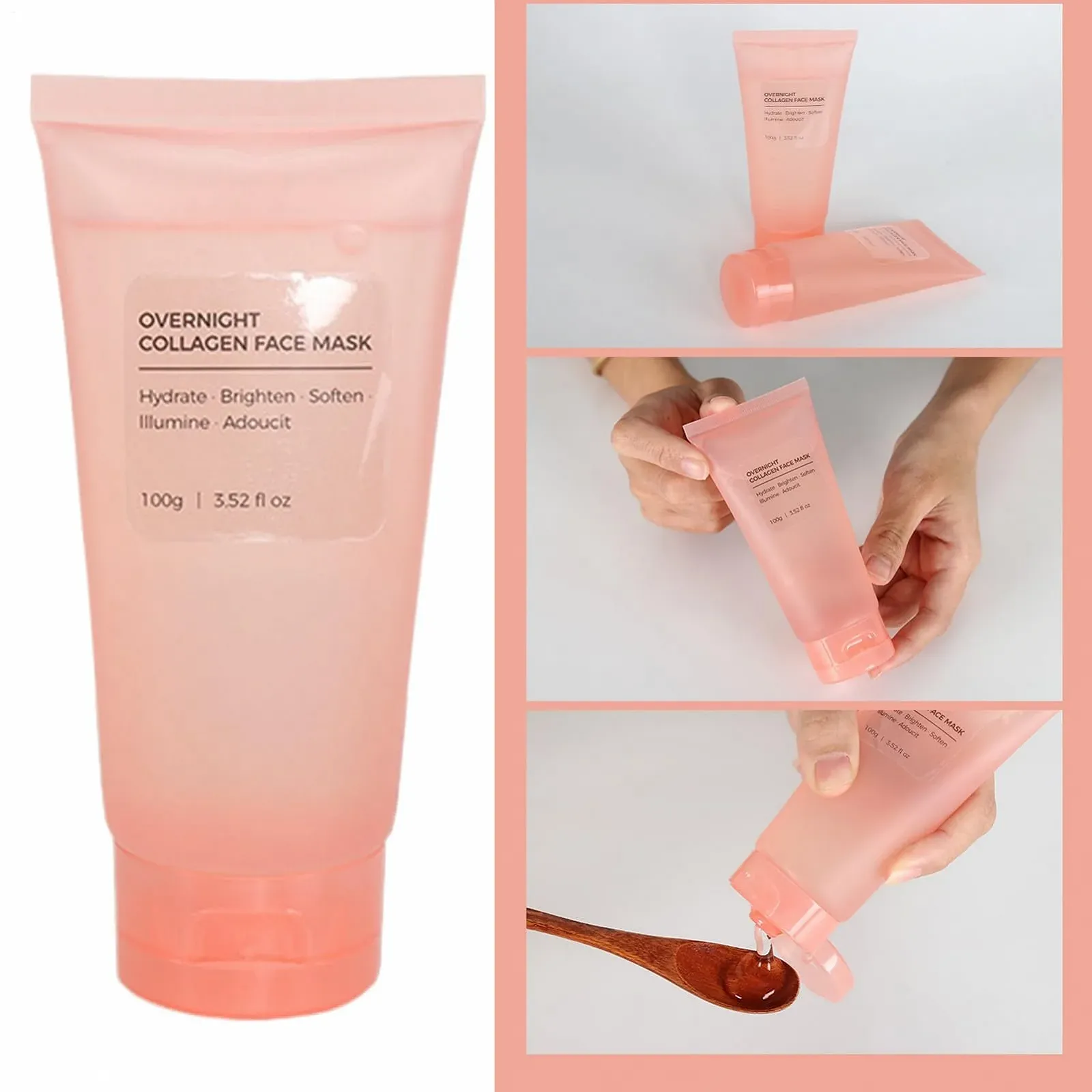 Маска для обличчя Uoqpty Peel Off для сну - Зволожуюча маска для обличчя, фото №6 Маска для обличчя Uoqpty Peel Off для сну - Зволожуюча маска для обличчя, фото №6