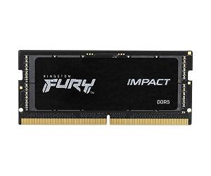 Пристрій для ноутбуків Kingston FURY 16 GB SO-DIMM DDR5 4800 MHz Impact (KF548S38IB-16) - Фото 1