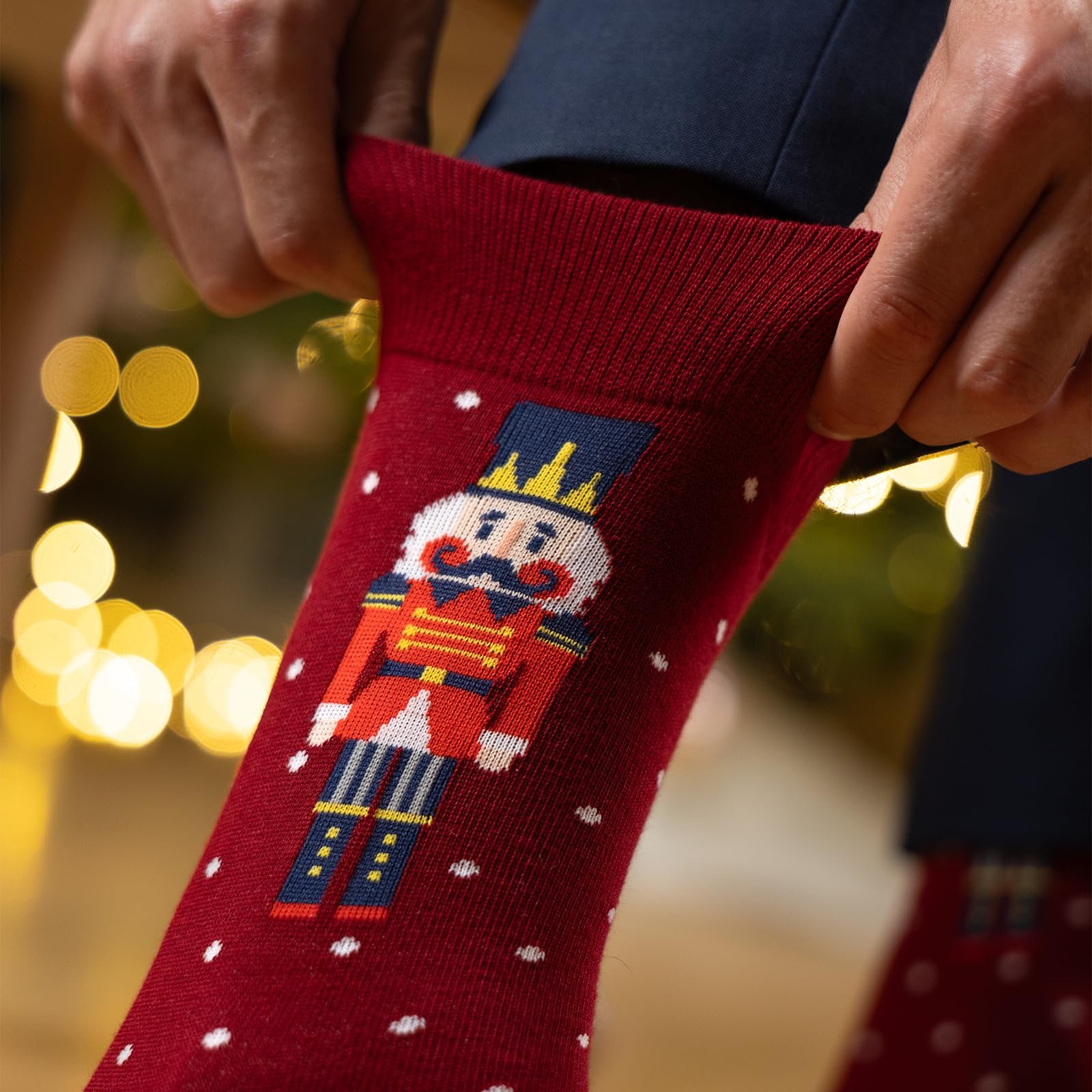 Носки Soxo Рождественский Адвент Календарь Мужские Подарки для Женщин Рождественский Подарок Рождественский Календарь Подарочная Коробка 12 Пар, фото №7
