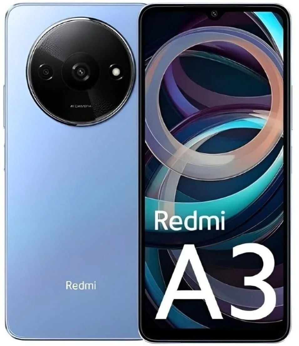 Смартфон Xiaomi Redmi A3 3GB RAM 64GB ROM 5000 мАч 90 Гц 6,71" AMOLED Octa Core Blue, фото №1 Смартфон Xiaomi Redmi A3 3GB RAM 64GB ROM 5000 мАч 90 Гц 6,71" AMOLED Octa Core Blue, фото №1