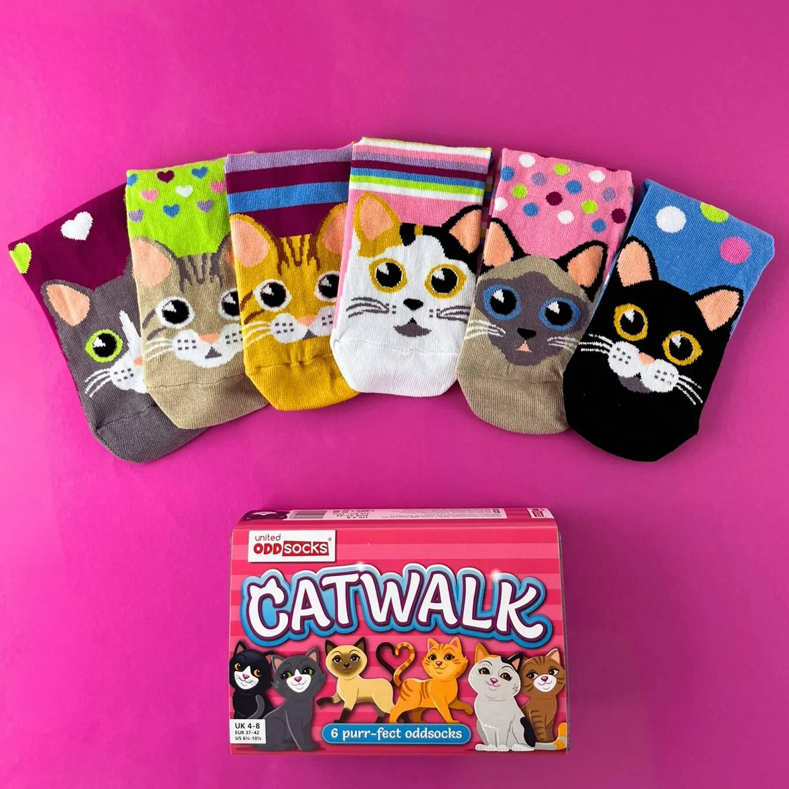 Носки United Oddsocks Catwalk 6 женские, фото №5