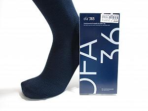 Компрессионные чулки Ofa 365 Knee Support, для путешествий, для женщин и мужчин, витализирующие, размер 36-38, темно-синие - Фото 1