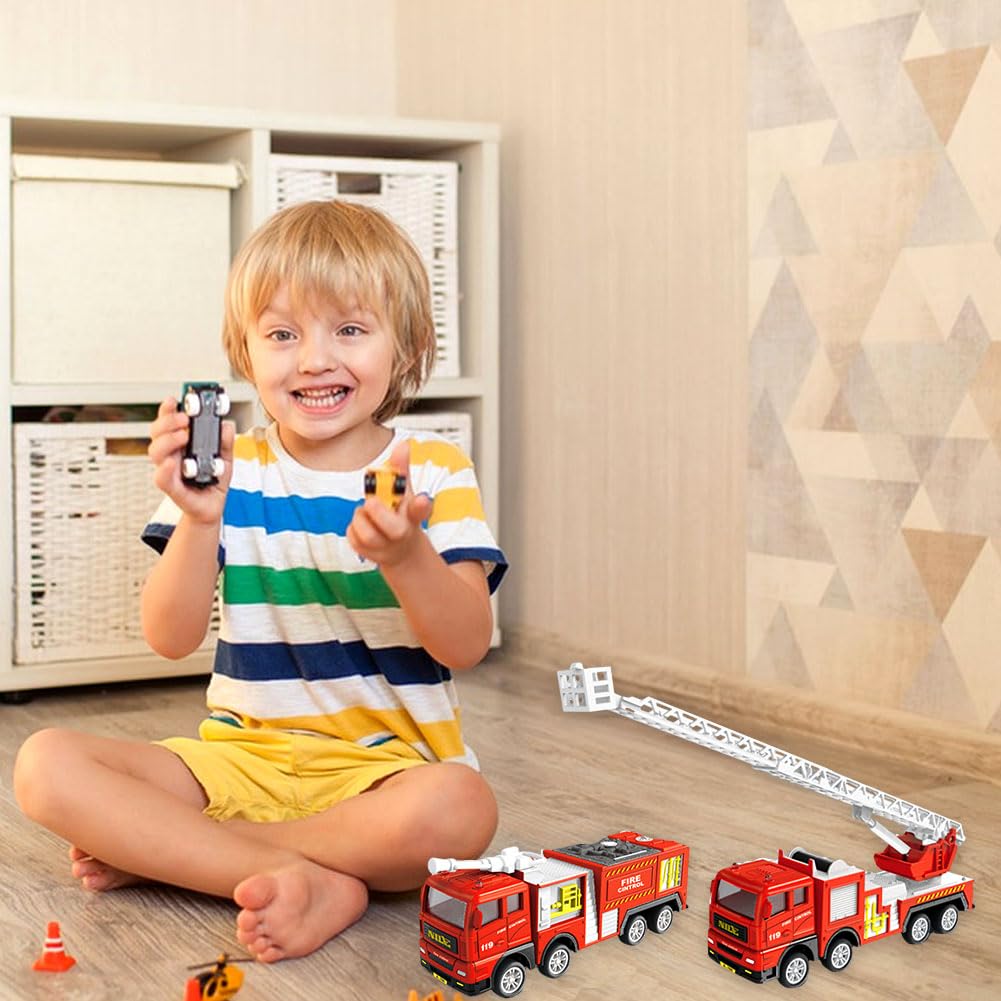 Игрушка KedidO Fire Engine большой большой красный, фото №6