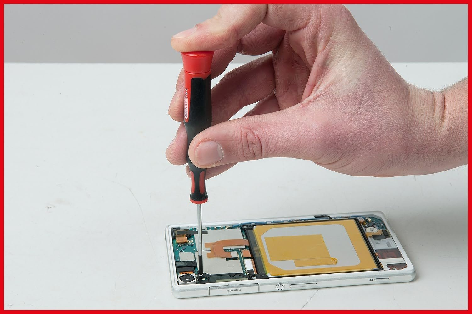 Викрутка для електроніки KS Tools 500.7129 ESD, фото №2 Викрутка для електроніки KS Tools 500.7129 ESD, фото №2