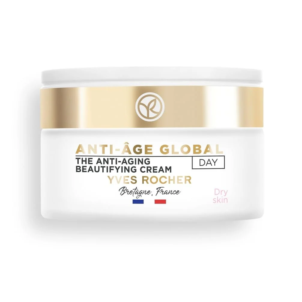 Денний крем Yves Rocher Anti-Age Global Correction для сухої шкіри 50 мл, фото №1 Денний крем Yves Rocher Anti-Age Global Correction для сухої шкіри 50 мл, фото №1