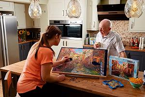 Пазл Ravensburger Christmas No29 Santa Claus Steam Train Cave 1000 элементов цена на synthetic.ua - Фото 1 Пазл Ravensburger Christmas No29 Santa Claus Steam Train Cave 1000 элементов synthetic.ua - Фото 1